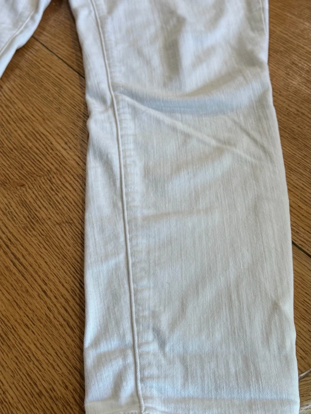 J. Crew Women's High-Rise Jeans — White